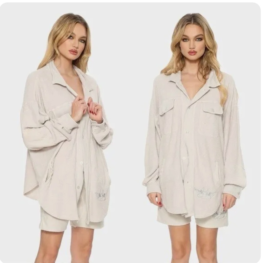 BOYS LIE INSIDE OUT SHIRT JACKET